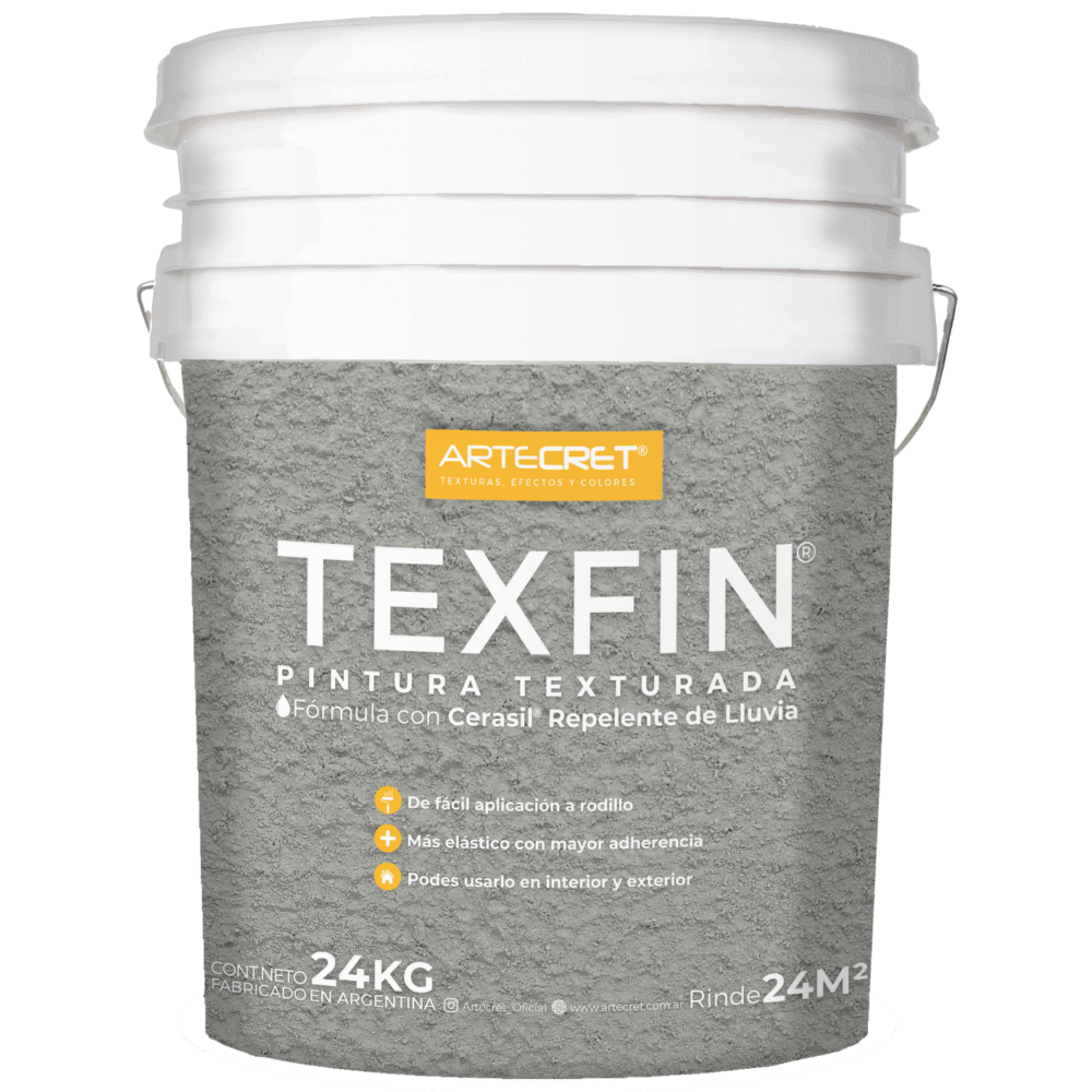 Revestimiento Texturado Texfin con Cerasil