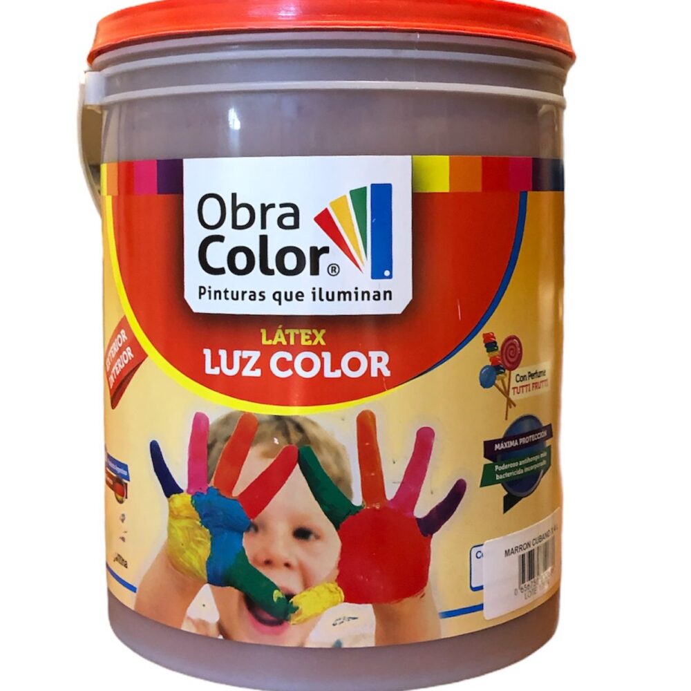 Latex Lavable Color Marrón Cubano