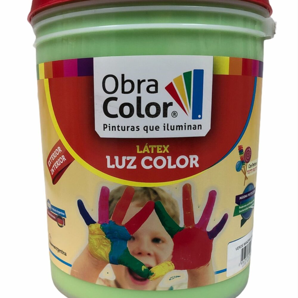 Latex Lavable Color Verde Manzana