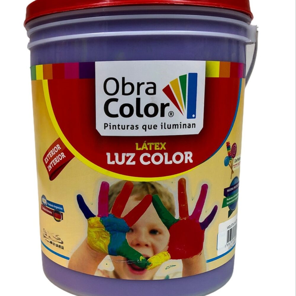 Latex Lavable Color Violeta Enérgico