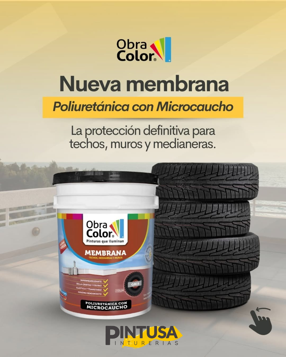 Membrana Transitable Poliuretanica Micro Caucho - Imagen 2