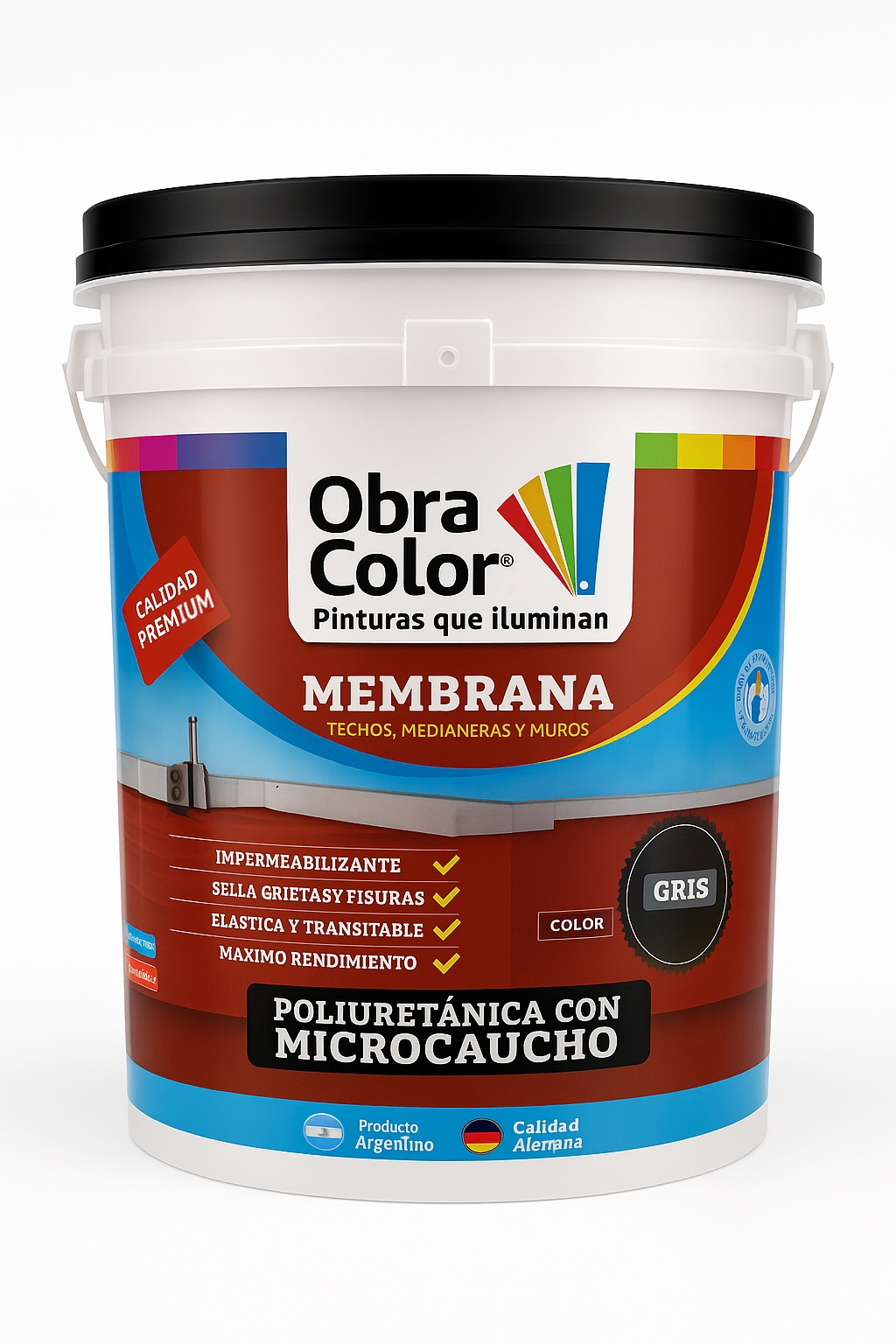 Membrana Transitable Poliuretanica Micro Caucho