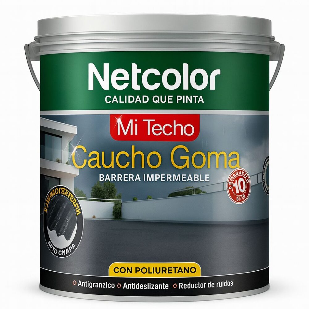 Membrana Caucho Goma NetColor Mi Techo